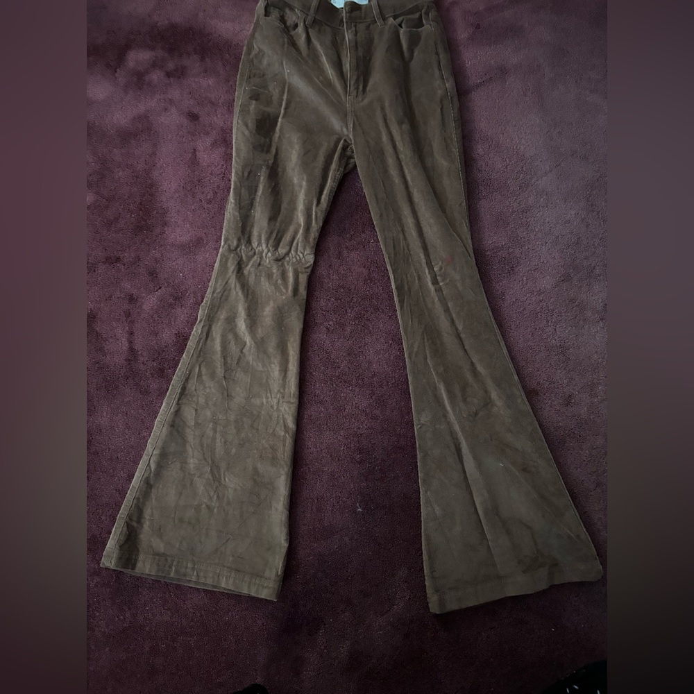 Hollister Corduroy Brown Pants